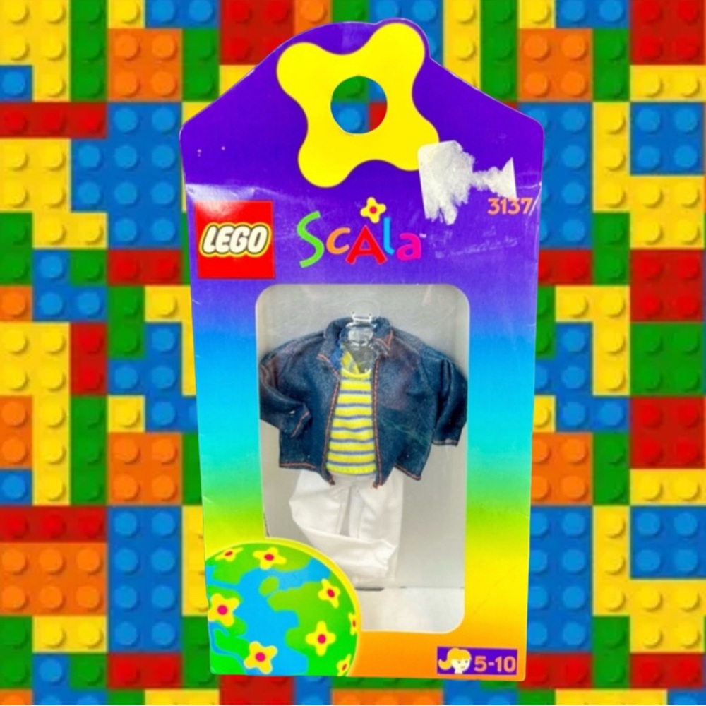 NIB Lego Scala Outfit Clothes 3137 Vintage 1999